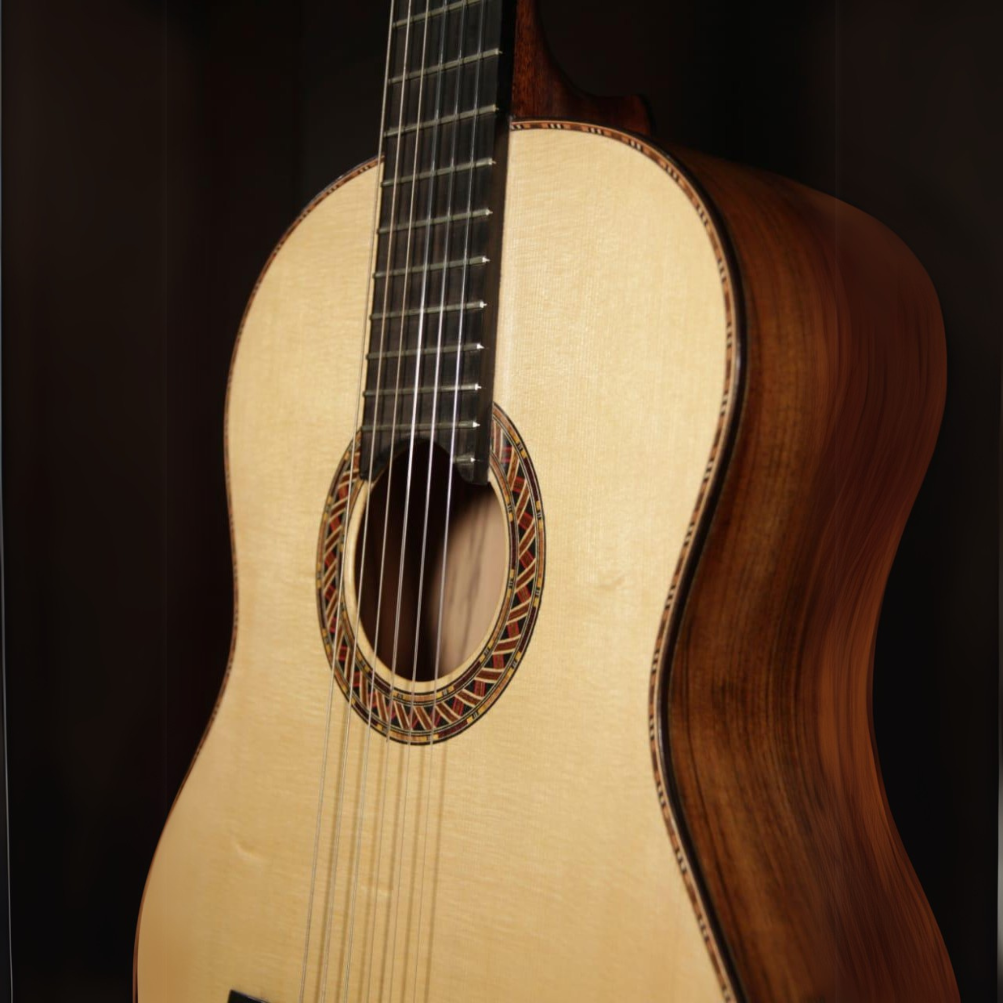 Robert Wissam Ram Model - Aged Split German Spruce