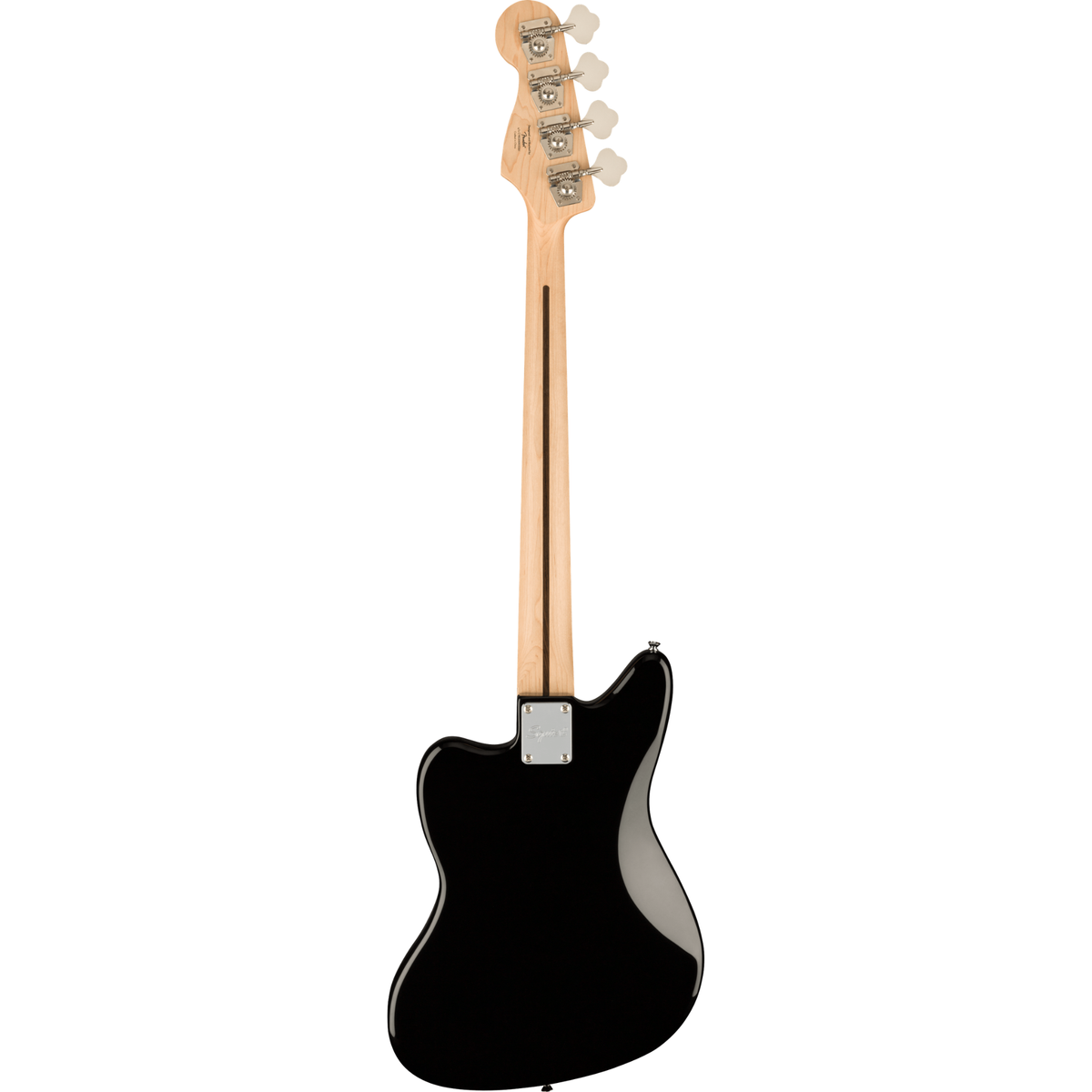 Squier Affinity Jaguar Bass H Charcoal Frost Metallic — Factory Outlet — Full Setup + 2-Year Guarantee