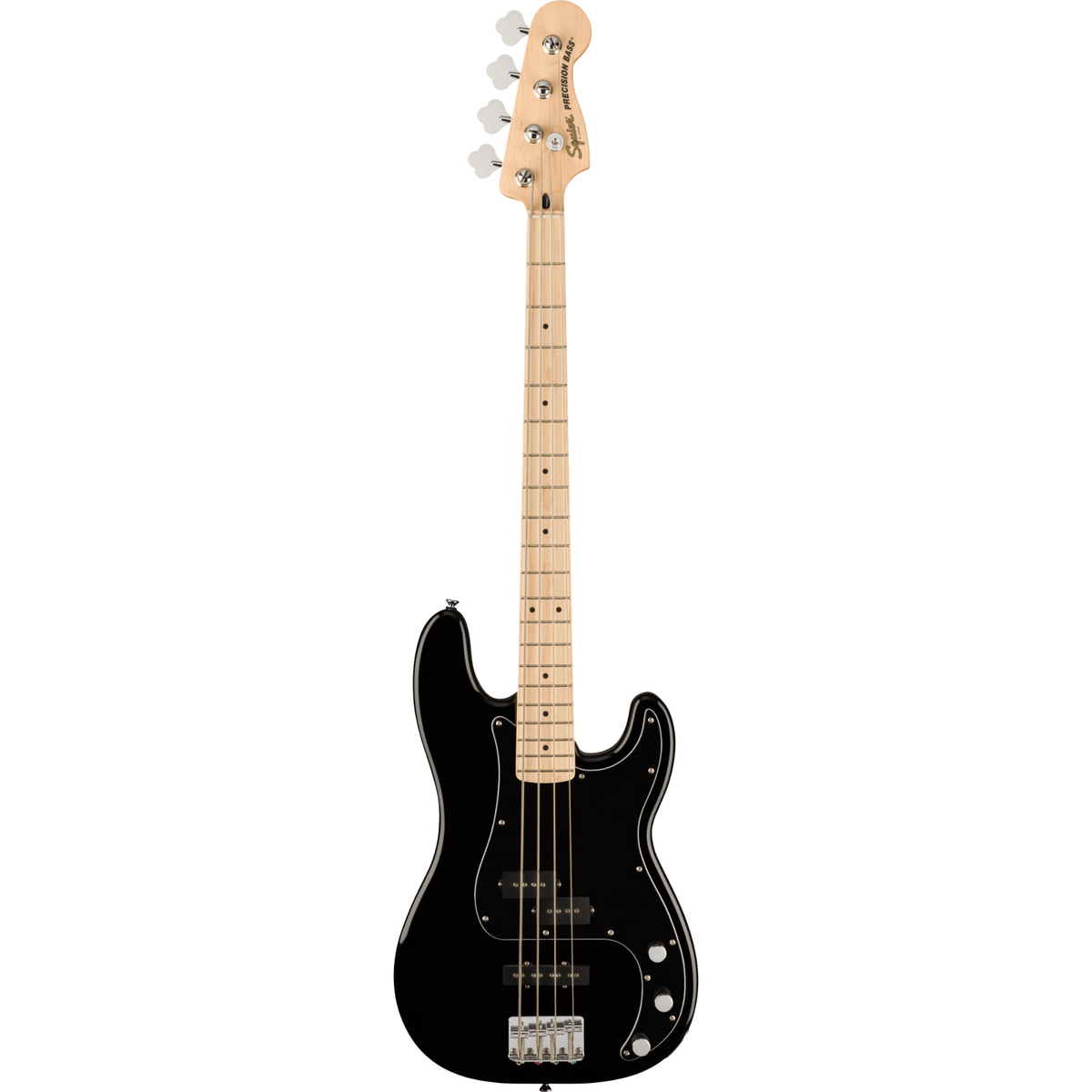 Squier Affinity Precision Bass PJ Black — Factory Outlet — Full Setup + 2-Year Guarantee
