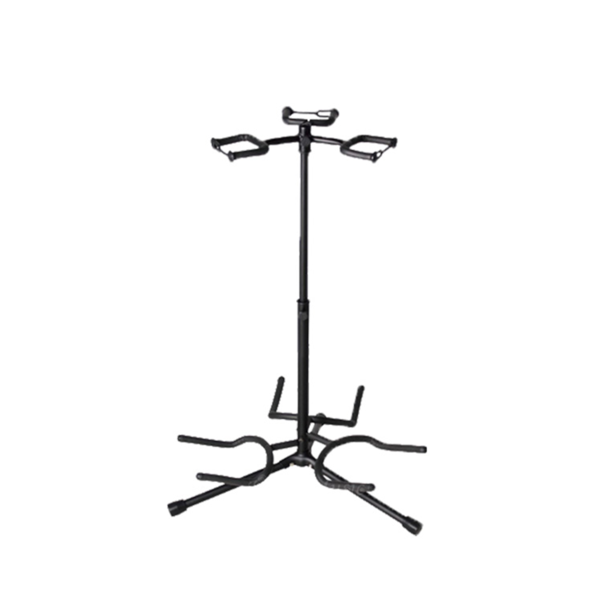 Upright Adjustable Triple Guitar Stand