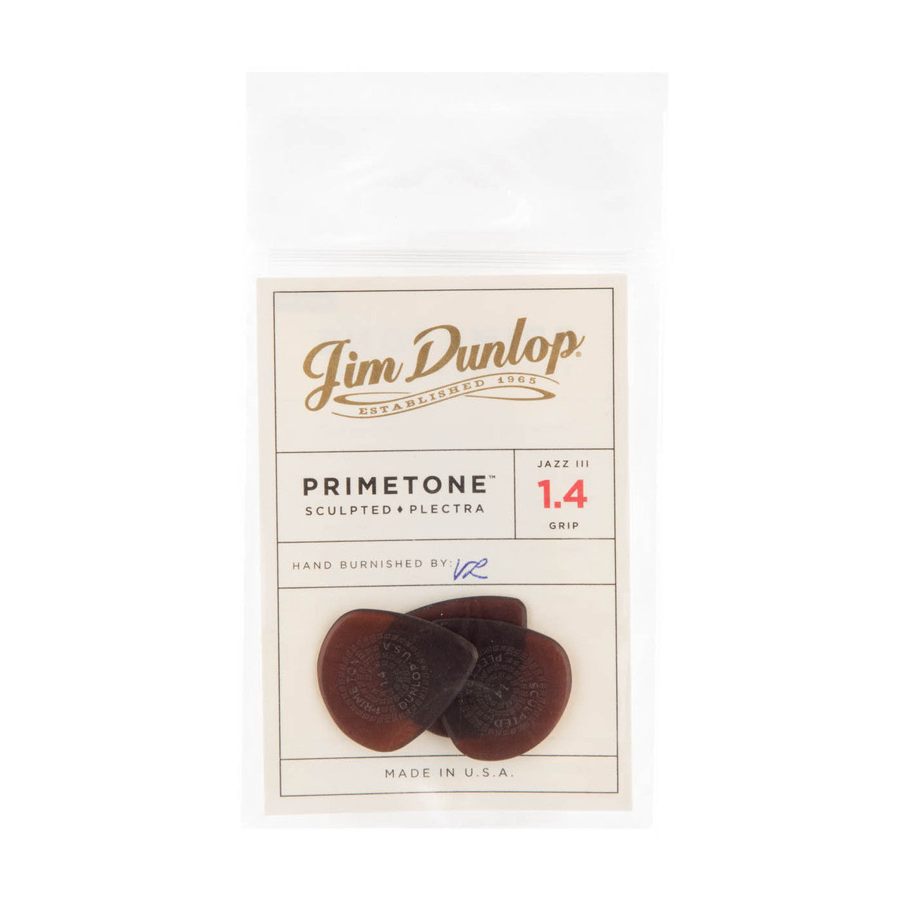 PRIMETONE® JAZZ III GRIP PICK 1.4MM