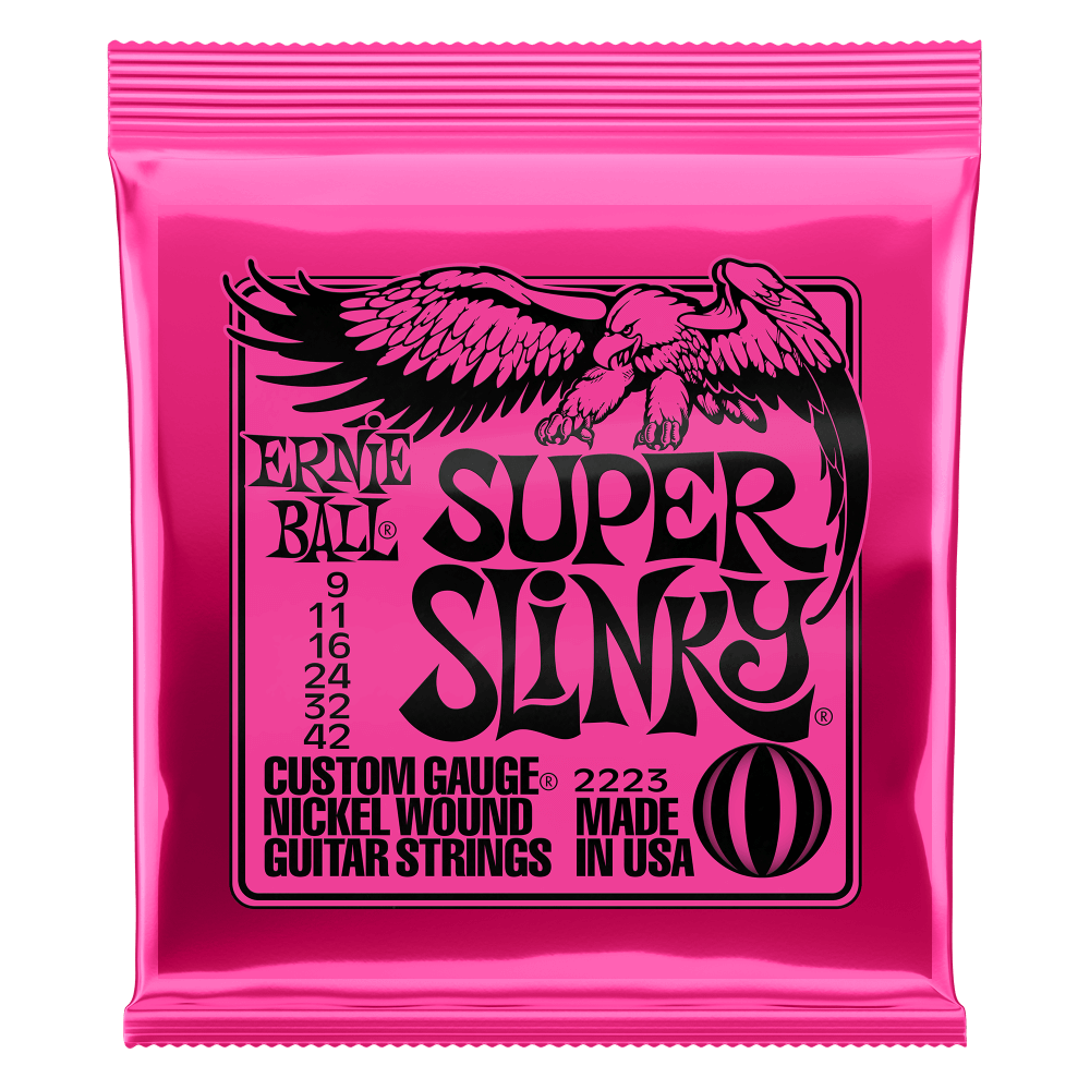 Ernie Ball Super Slinky Electric Guitar 9-42