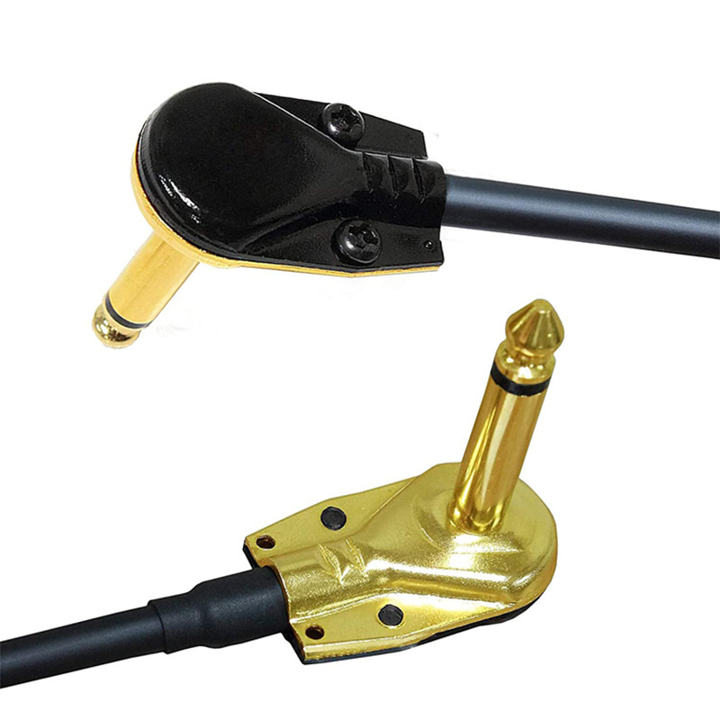 Gold Plated Pedal Patch Cable 15 CM