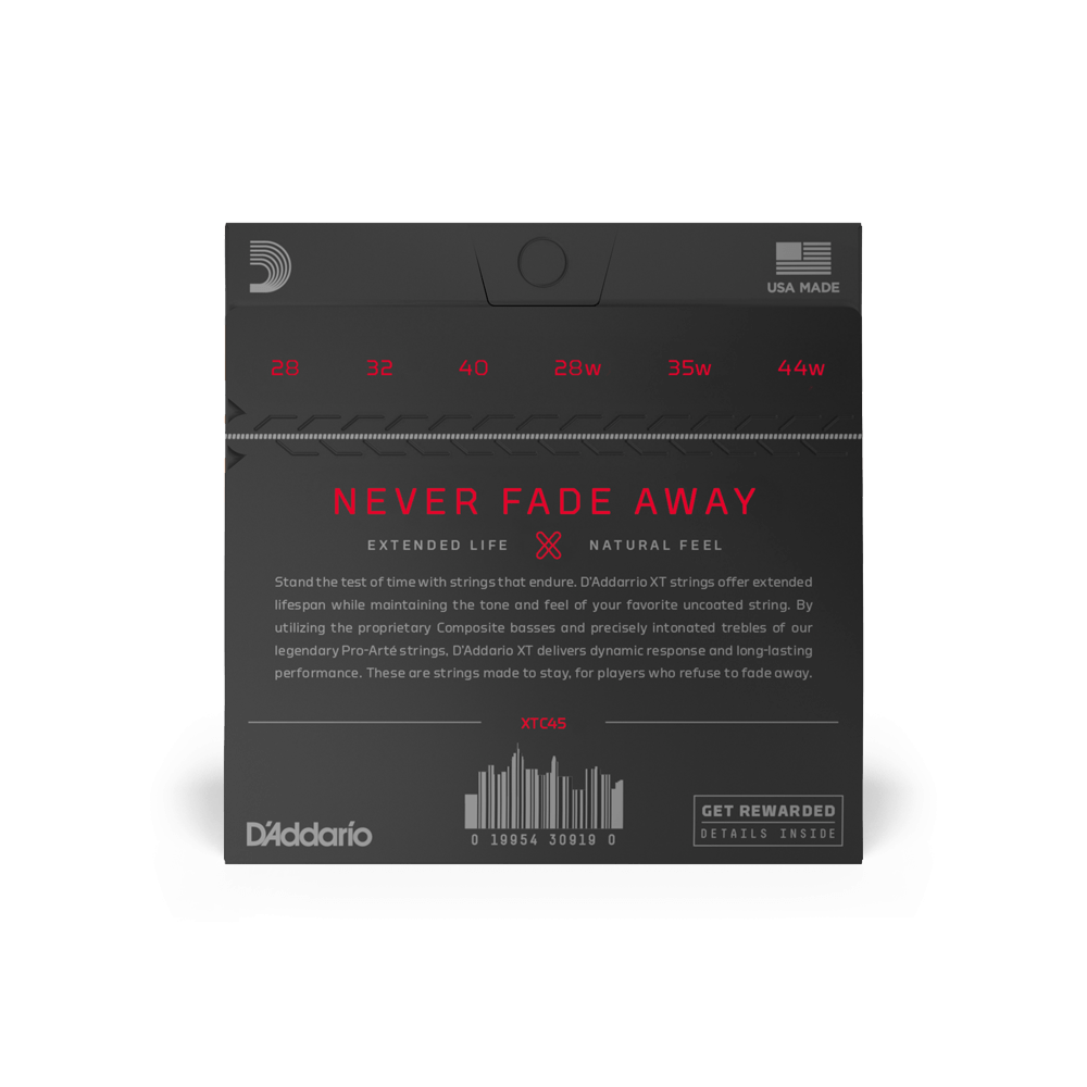 D'Addario XT Silver Plated Copper Classical Guitar Strings