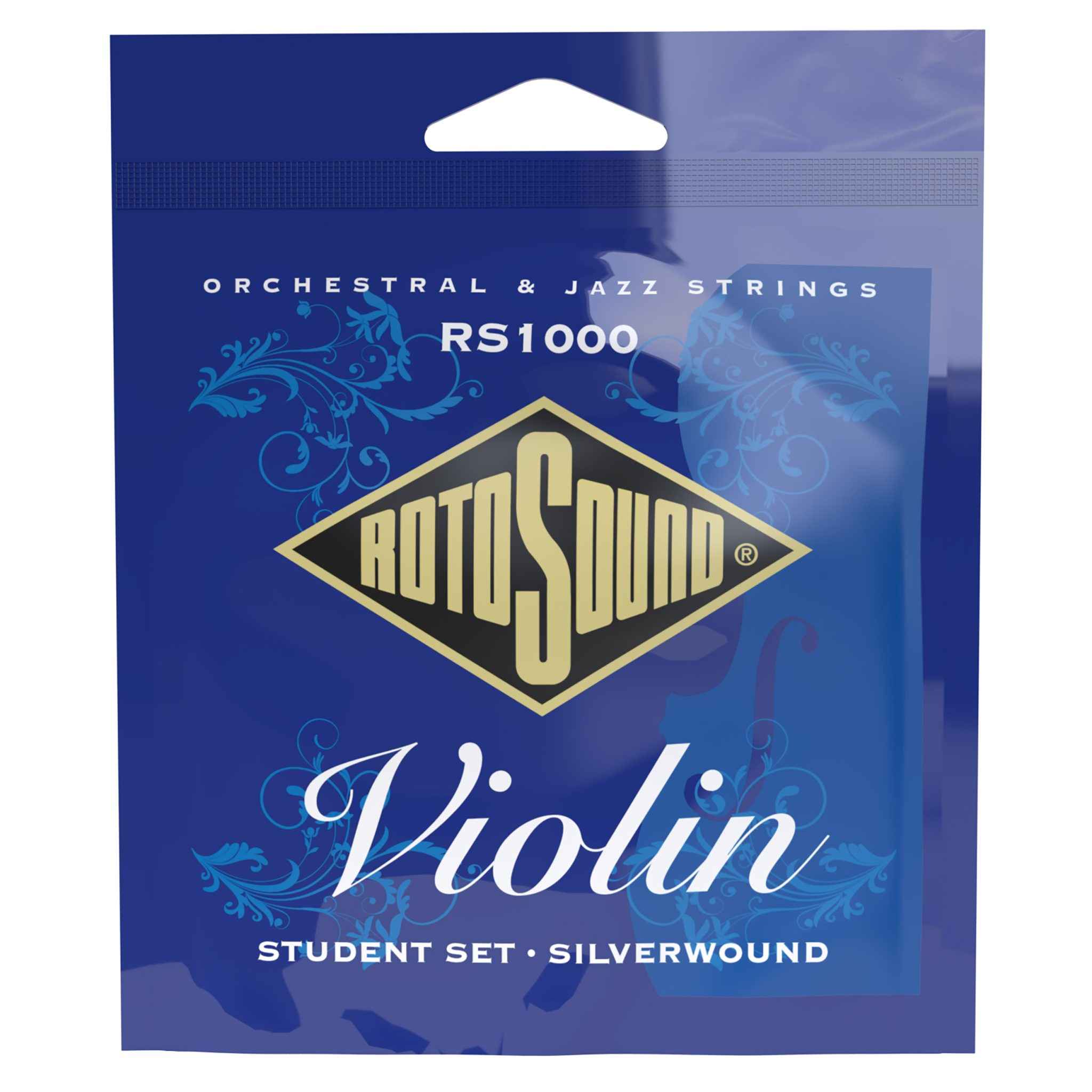 RotoSound - Student Violin Silver Set