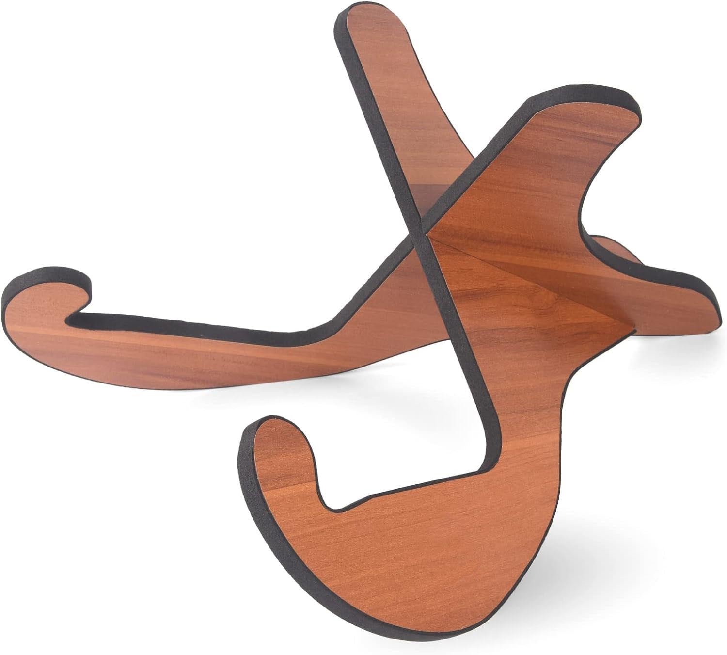 Universal Guitar Wood Stand - Brown