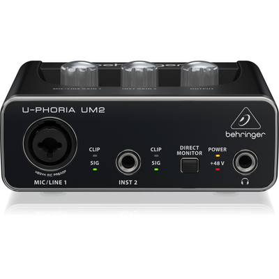 BEHRINGER U-PHORIA UM2 AUDIO INTERFACE