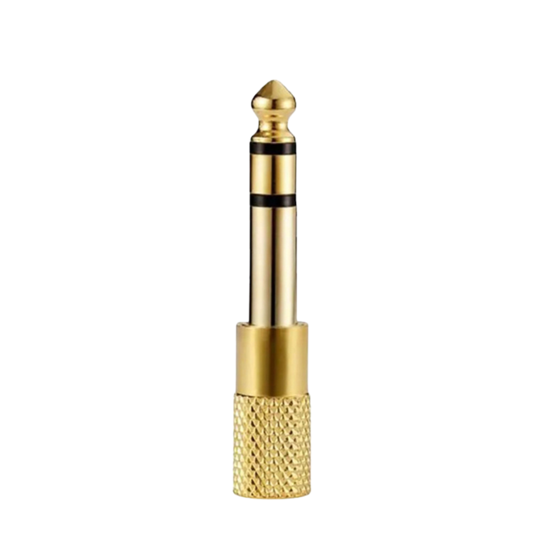 3.5mm to 6.5mm Headphone Jack Adapter | Gold-Plated Audio Converter