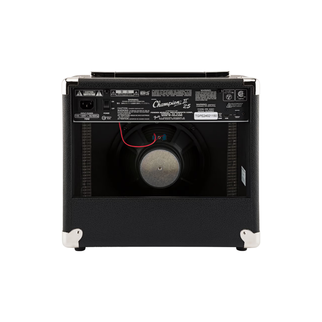 Fender Champion II 25 Electric Guitar Modeling Amplifier