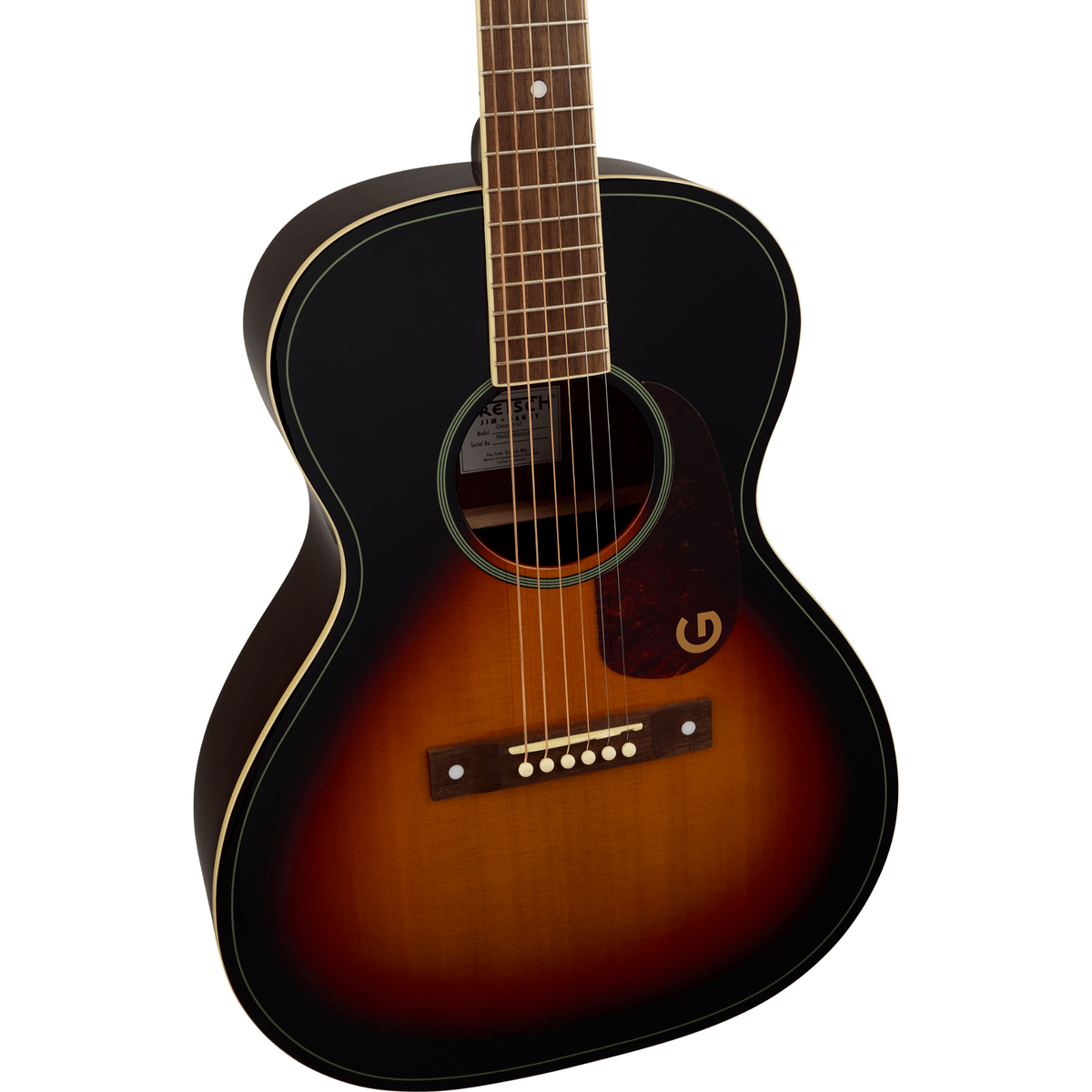 Gretsch Jim Dandy Concert Solid Top Limited Edition — Factory Outlet — Full Setup + 2-Year Guarantee