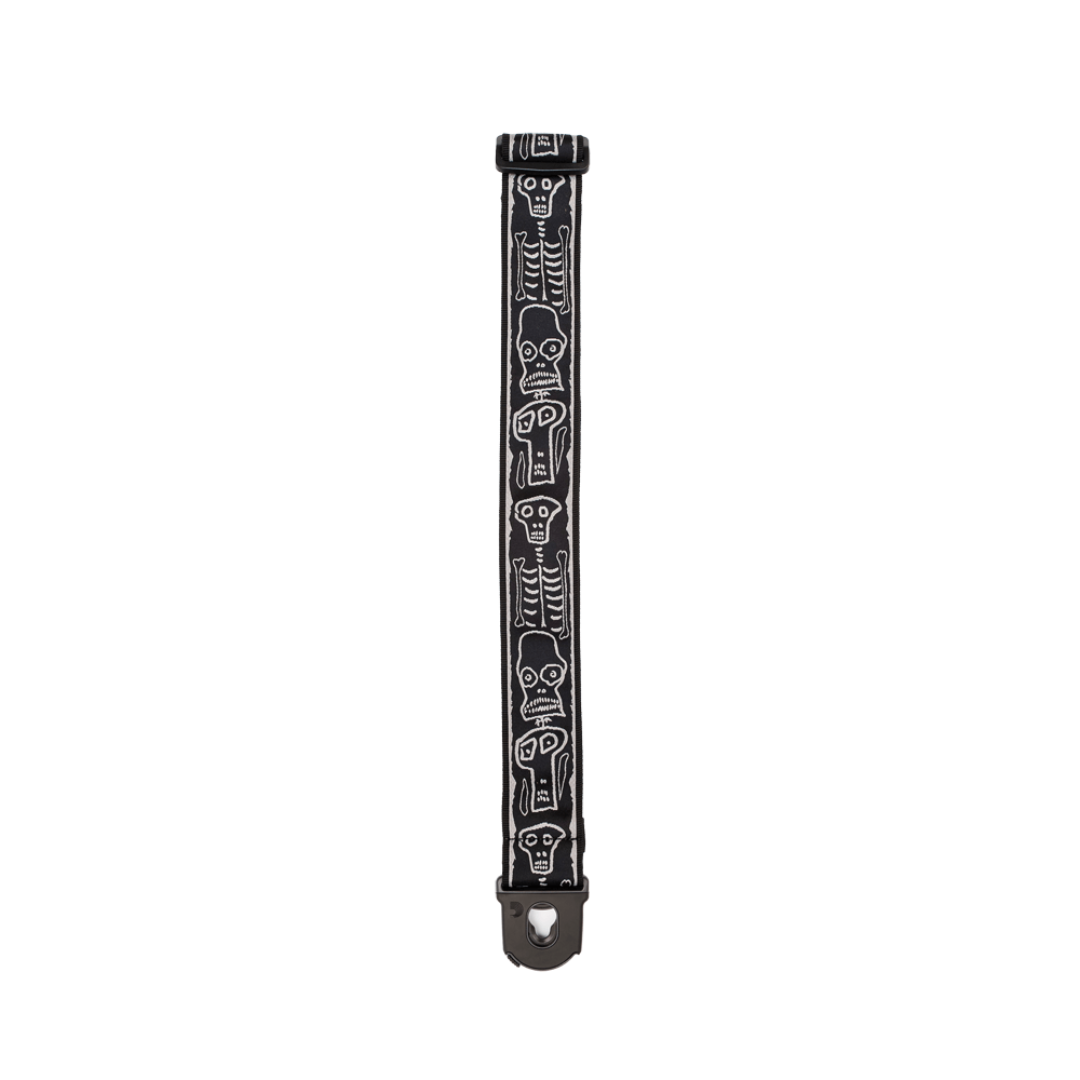 Joe Satriani Planet Lock Guitar Strap - Skull N Bones