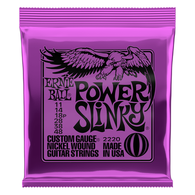 Ernie Ball Power Slinky Electric Guitar 11-48