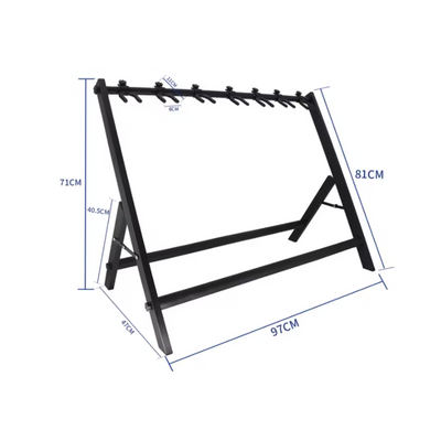 7-Slot Guitar Rack