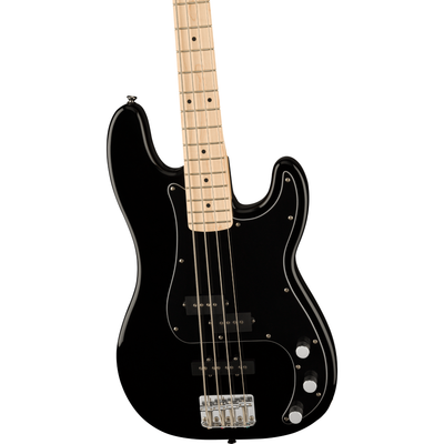 Squier Affinity Precision Bass PJ Black — Factory Outlet — Full Setup + 2-Year Guarantee