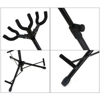 Adjustable Triple Guitar Stand