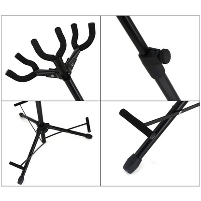 Adjustable Triple Guitar Stand