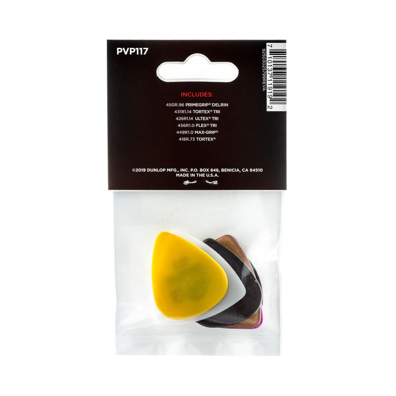 Dunlop Bass  Pick Variety Pack - 6 Pack