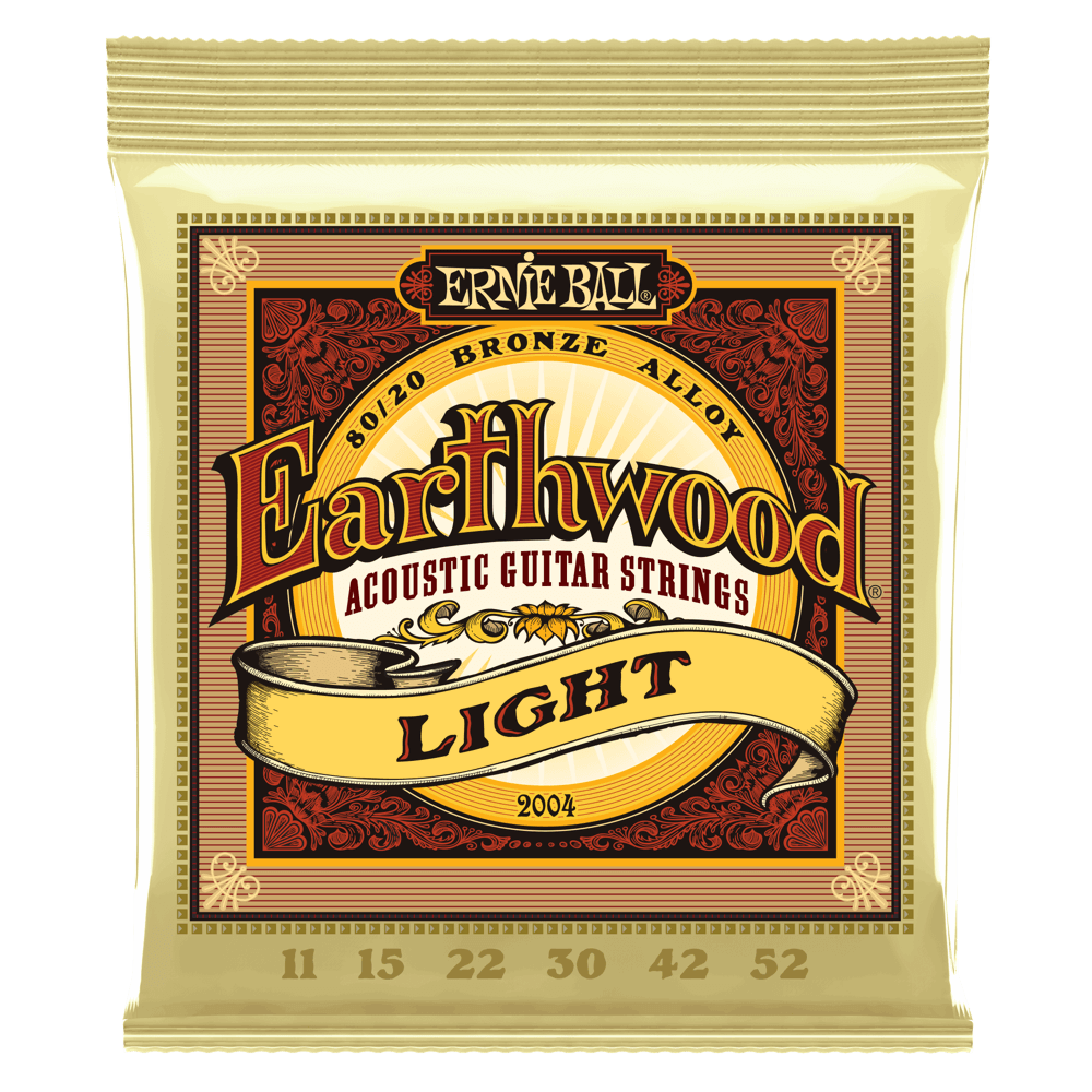 Ernie Ball Earthwood 80/20 Bronze Acoustic Strings 11-52