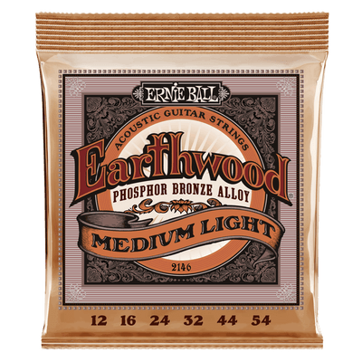 Ernie Ball Earthwood Phosphor Bronze Acoustic Strings 12-54