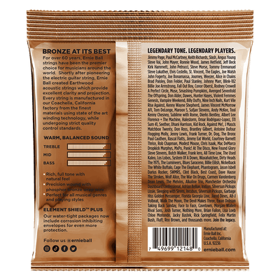 Ernie Ball Earthwood Phosphor Bronze Acoustic Strings 11-52