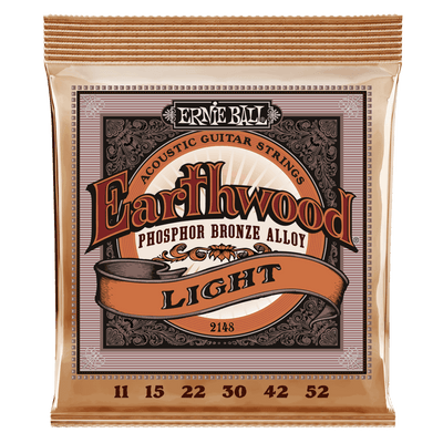 Ernie Ball Earthwood Phosphor Bronze Acoustic Strings 11-52