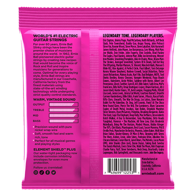 Ernie Ball Classic Super Slinky Pure Nickel Electric 9-42