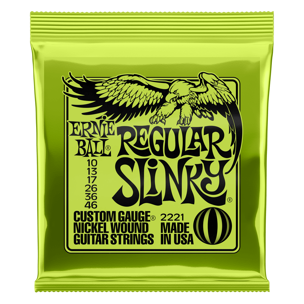 Ernie Ball Regular Slinky Electric Guitar 10-46