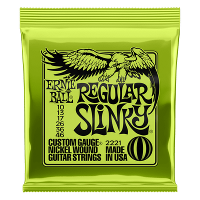 Ernie Ball Regular Slinky Electric Guitar 10-46