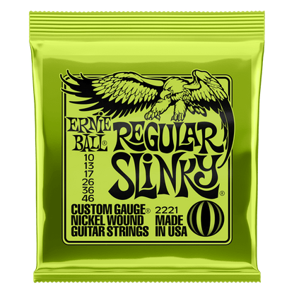 Ernie Ball Regular Slinky Electric Guitar 10-46