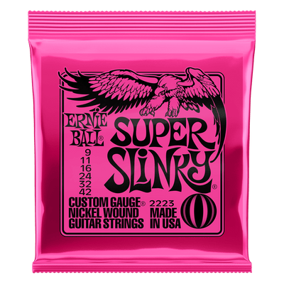 Ernie Ball Super Slinky Electric Guitar 9-42