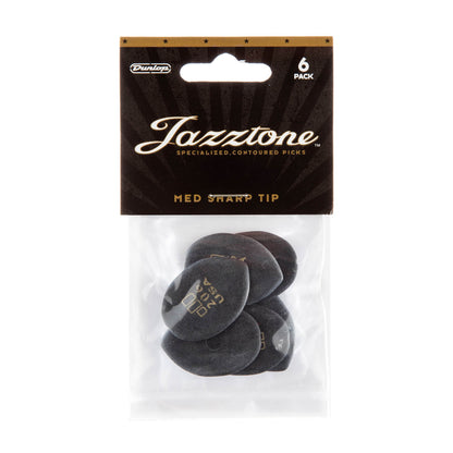 JAZZTONE Medium Tip Pick 2.08mm - 6 Pack