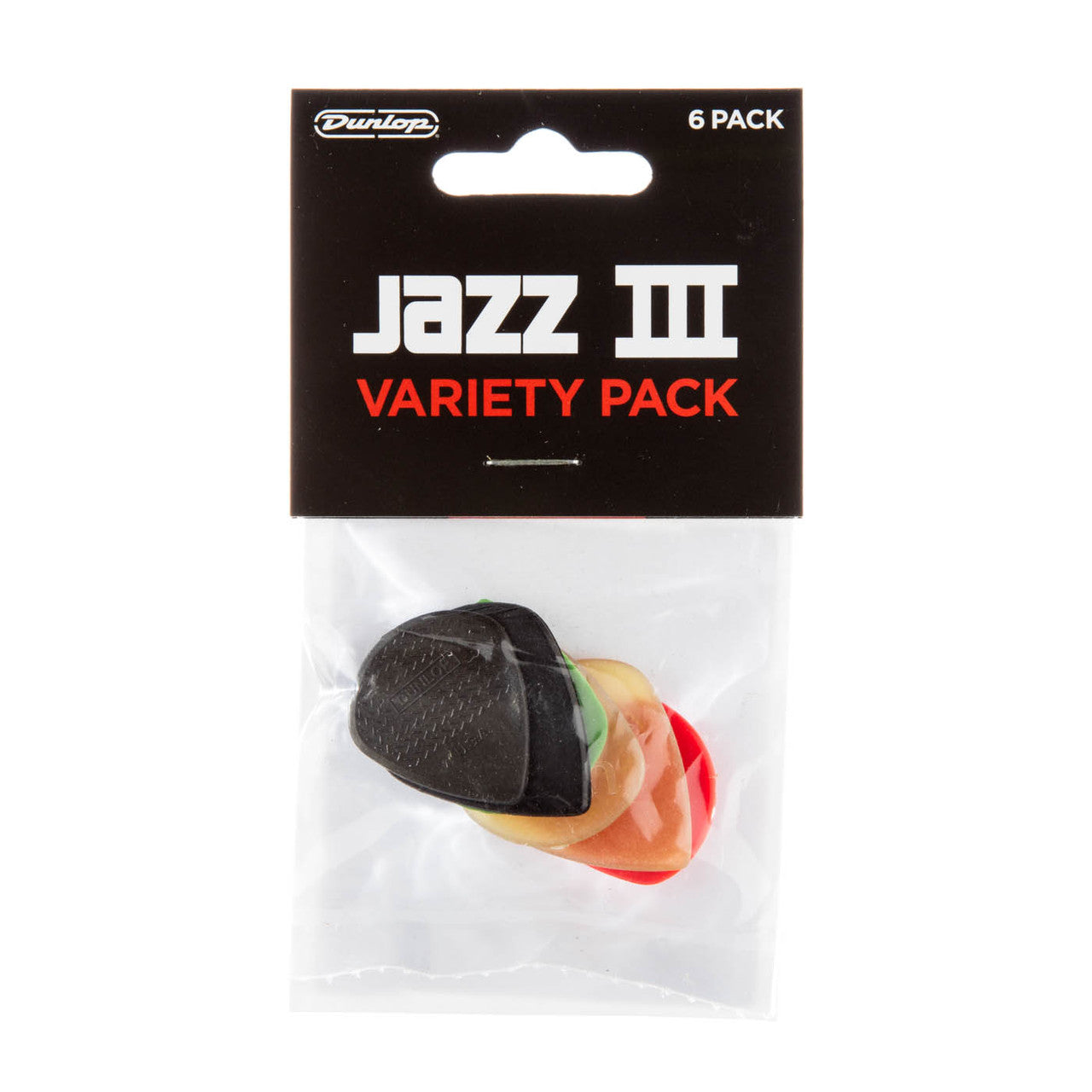 JAZZ III Pick Variety Pack - 6 Pack