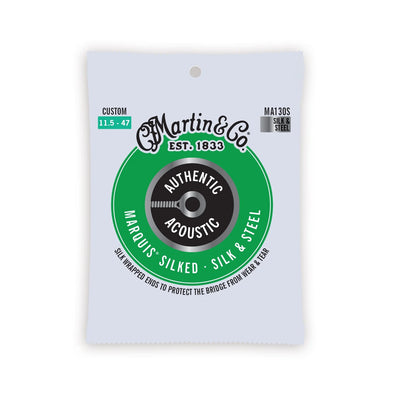 Martin Marquis® Silked Silk & Steel Acoustic Guitar Strings 11.5 - 47