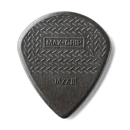 MAX-GRIP® Jazz III Carbon Fiber Pick 1.38mm - 6 Pack