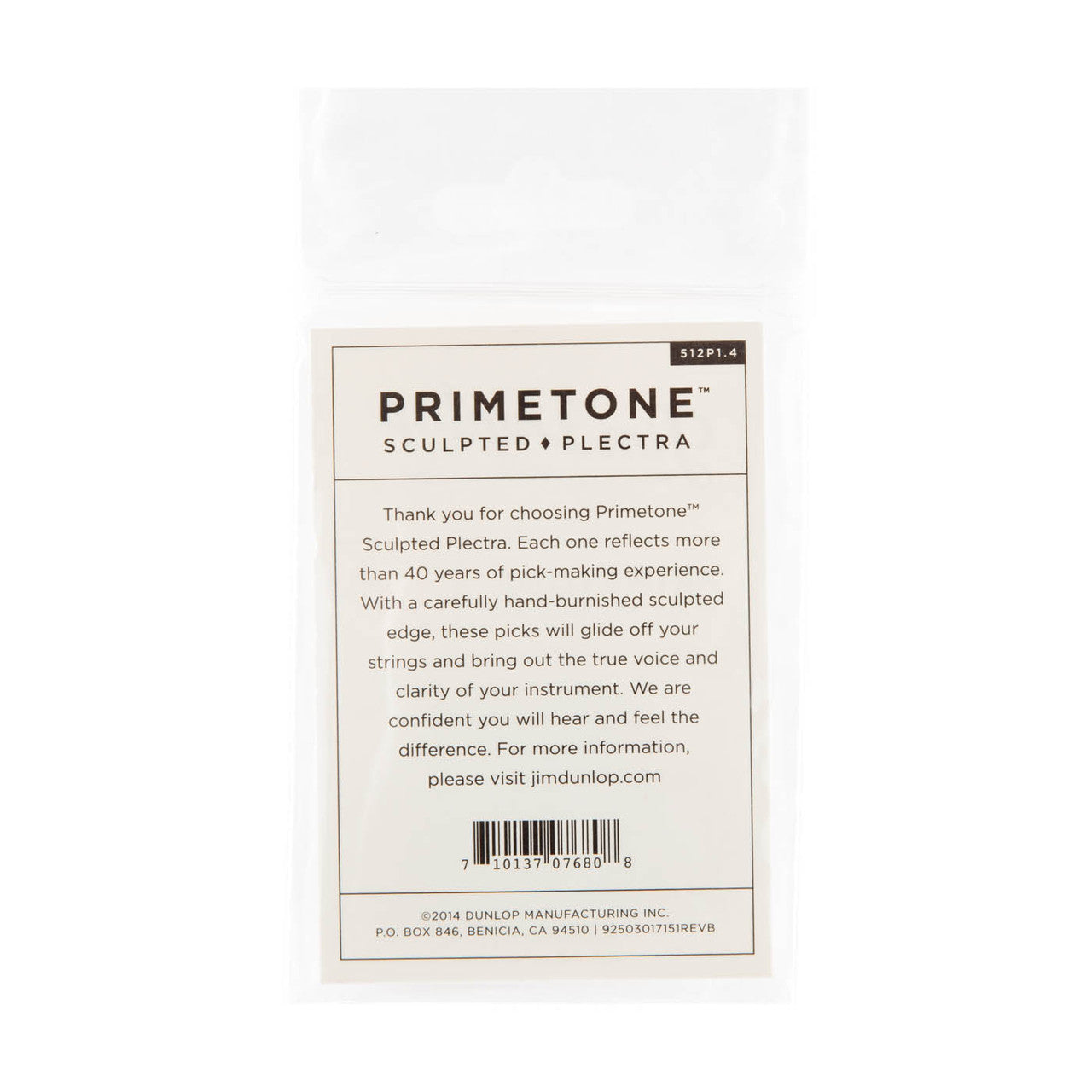 PRIMETONE® TRIANGLE GRIP PICK 1.4MM
