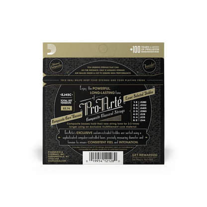 D'Addario EJ45C Pro Arte NT Composite Core Classical Guitar Strings