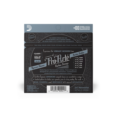 D'Addario EJ45FF Pro Arte NT Carbon Classical Guitar Strings