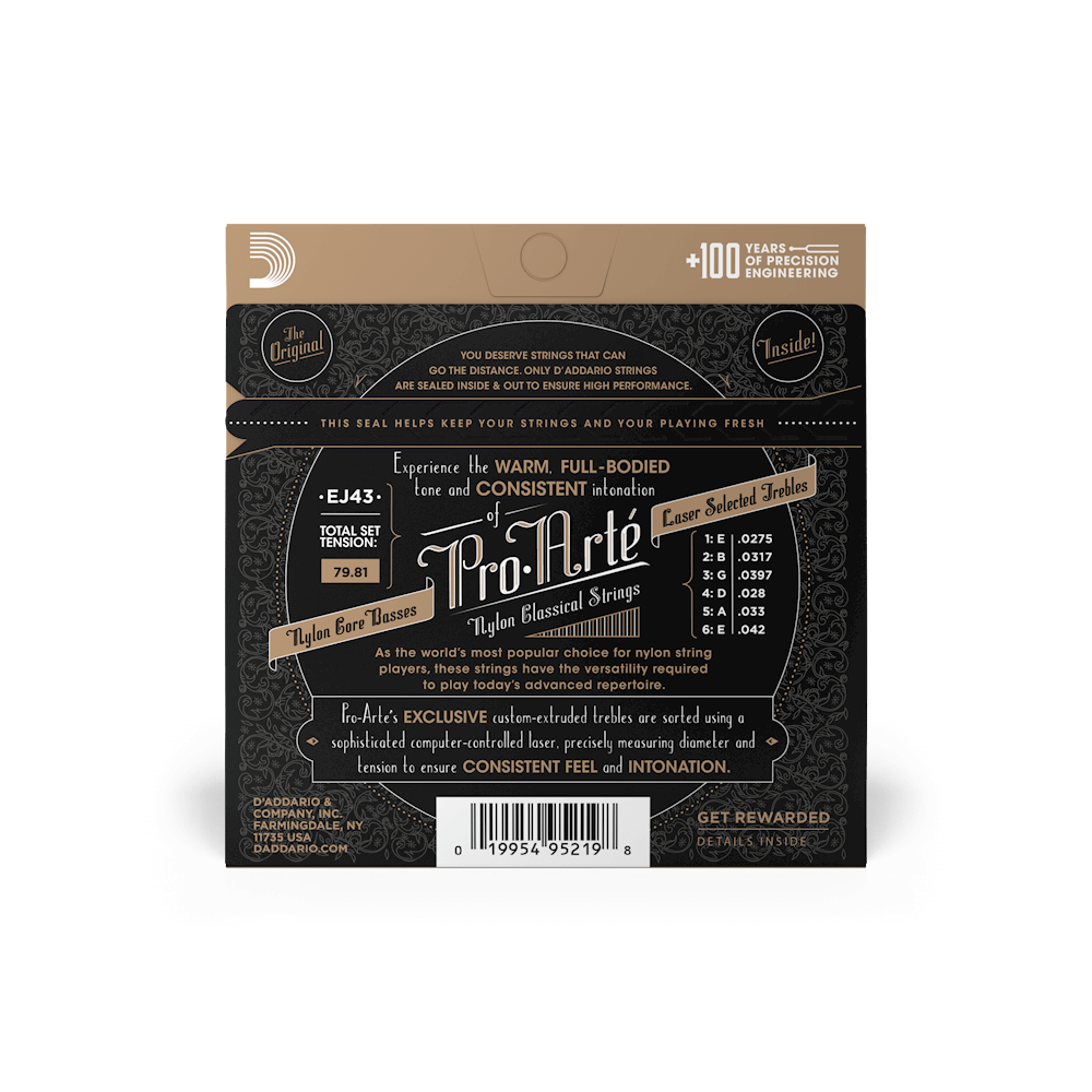 D'Addario EJ43 Pro Arte LT Classical Guitar Strings