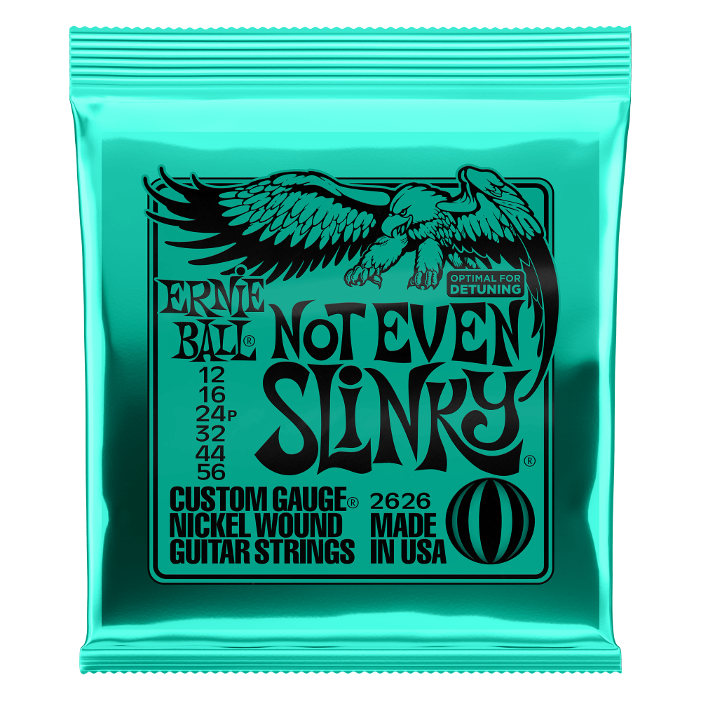 Ernie Ball Not Even Slinky Nickel Wound Electric Guitar 12-56