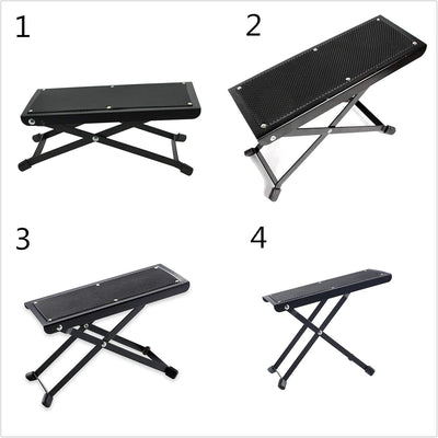 Guitar Foot Rest, 4 Position Height Adjustable