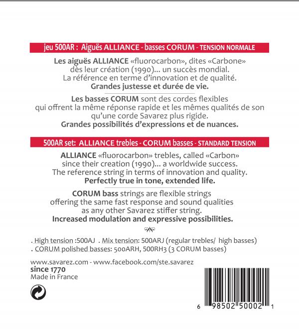 Savarez Alliance Corum Normal Tension 500AR