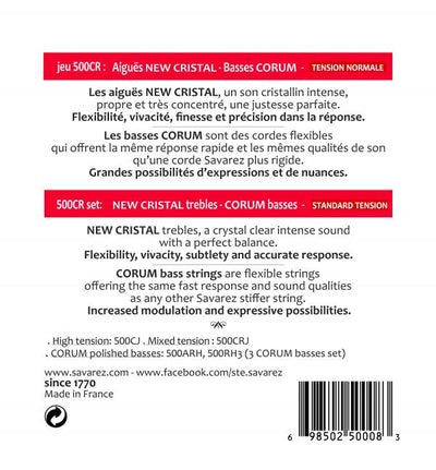 Savarez New Cristal Corum Normal Tension 500CR